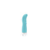 Vibromasseur avec strie turquoise point G multivitesse 